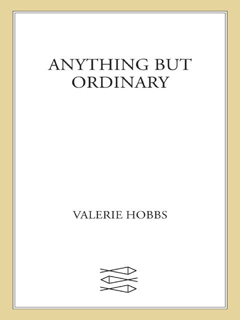 Cover image for book Anything But Ordinary
