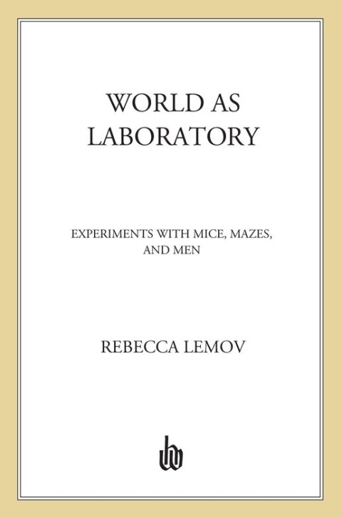 Cover image for book World as Laboratory