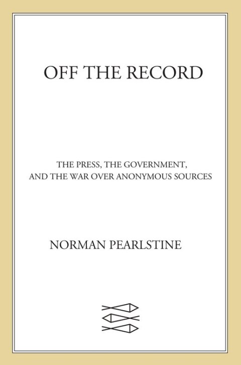 Cover image for book Off the Record