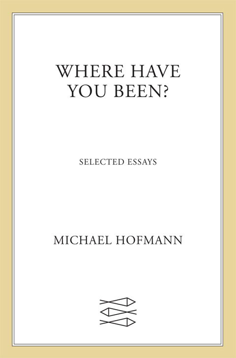 Cover image for book Where Have You Been?