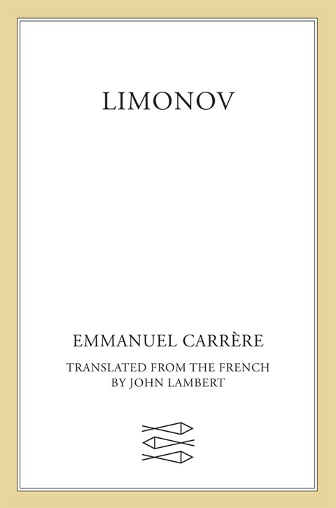 Cover image for book Limonov