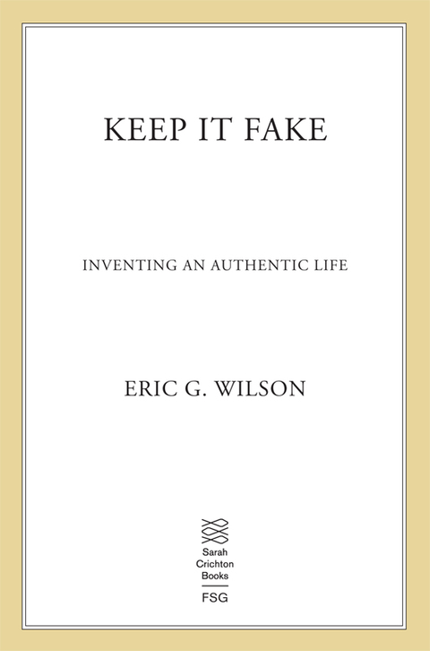 Cover image for book Keep It Fake