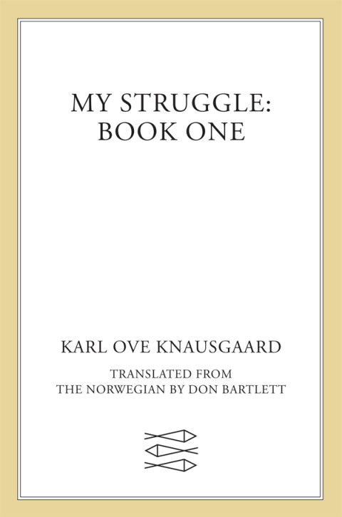 Cover image for book My Struggle: Book 1