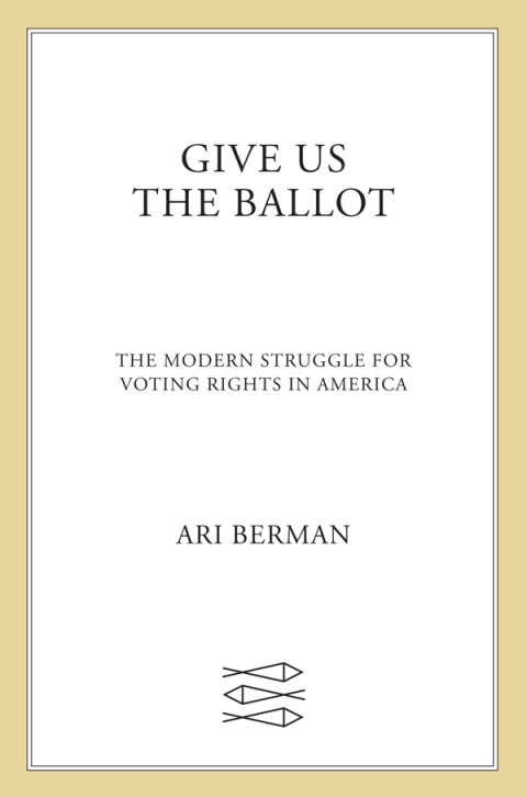 Cover image for book Give Us the Ballot