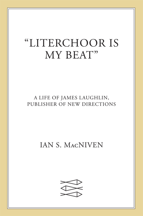 Cover image for book "Literchoor Is My Beat"
