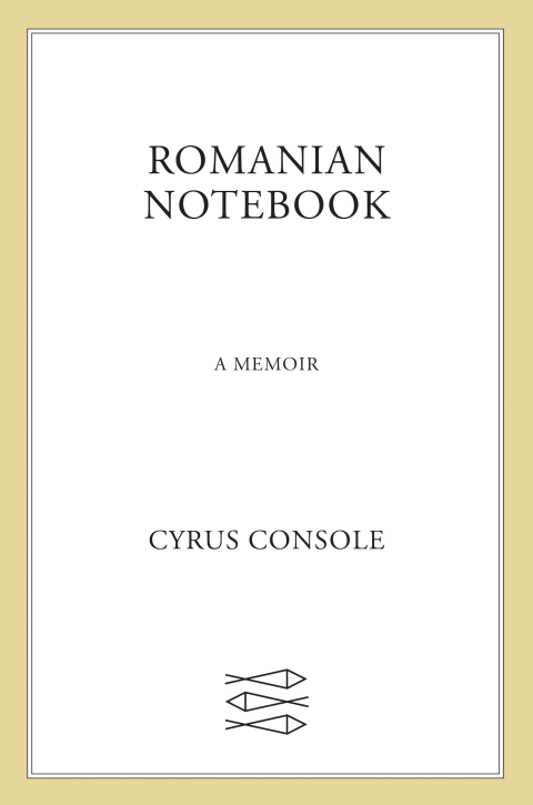 Cover image for book Romanian Notebook