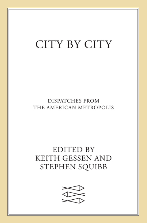 Cover image for book City by City