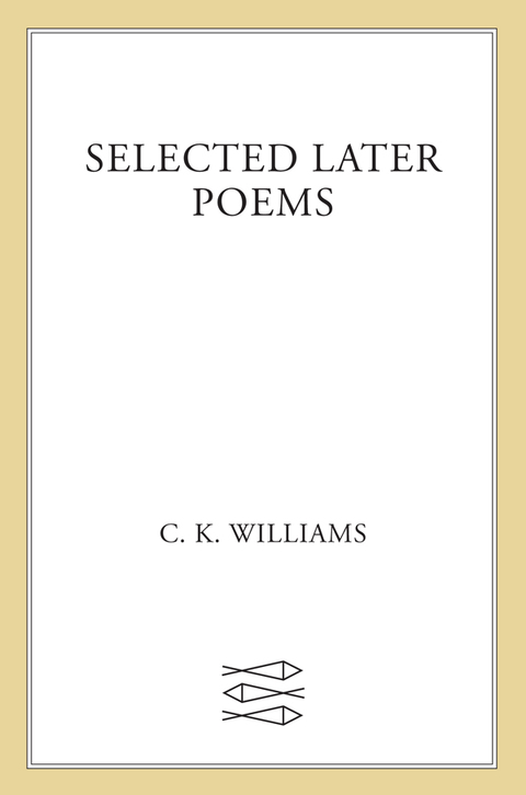 Cover image for book Selected Later Poems
