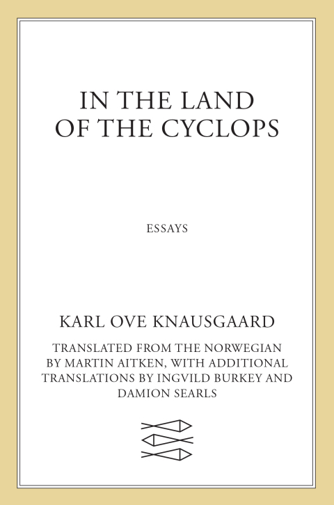 Cover image for book In the Land of the Cyclops