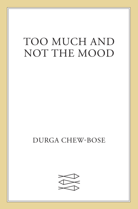Cover image for book Too Much and Not the Mood