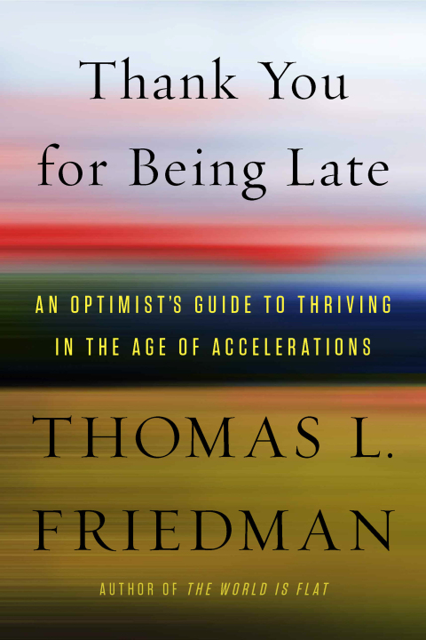 Cover image for book Thank You for Being Late