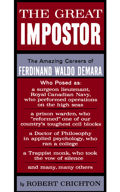 Cover image for book The Great Impostor