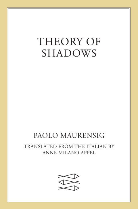 Cover image for book Theory of Shadows