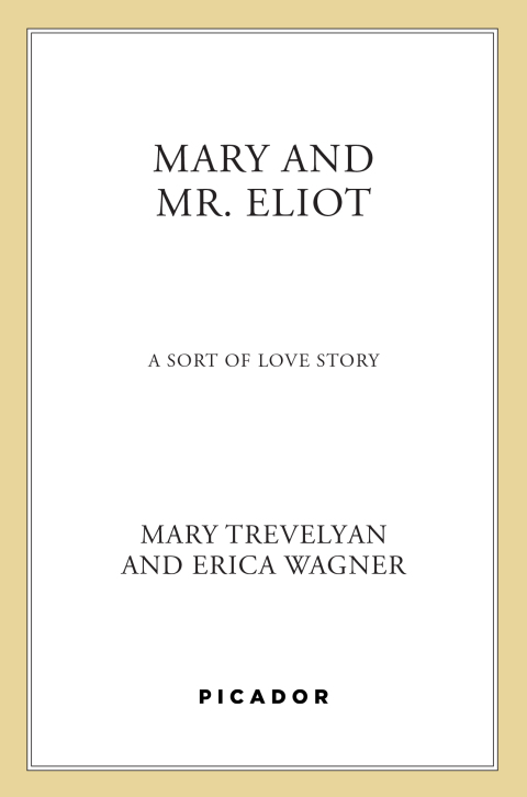 Cover image for book Mary and Mr. Eliot