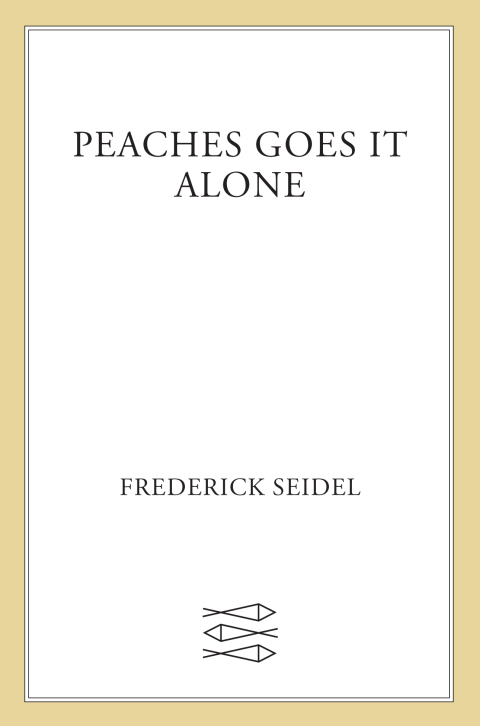 Cover image for book Peaches Goes It Alone