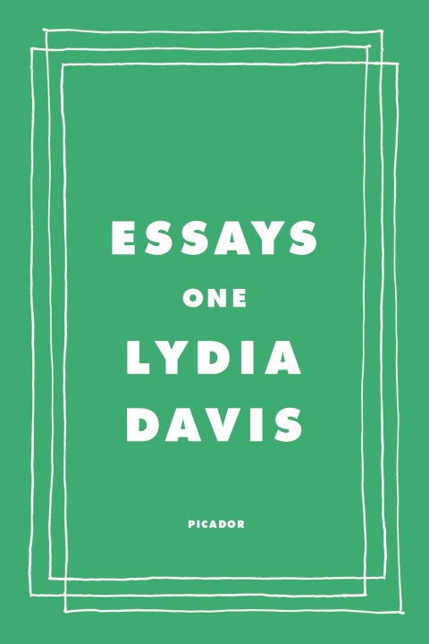Cover image for book Essays One