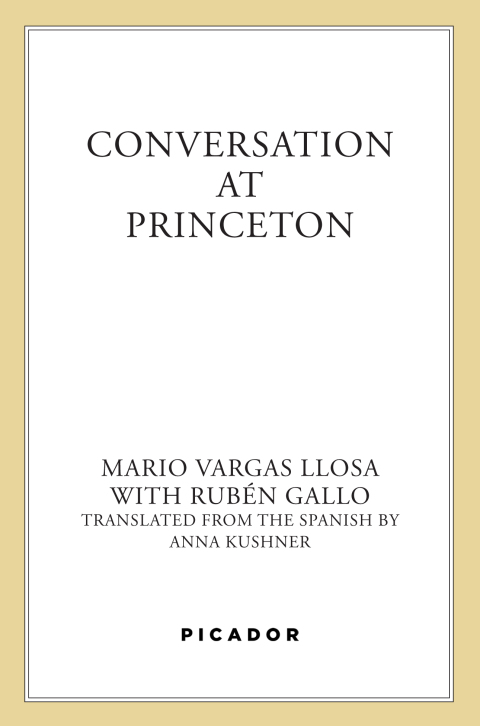 Cover image for book Conversation at Princeton