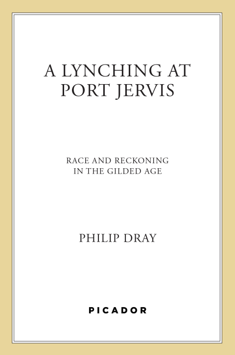 Cover image for book A Lynching at Port Jervis