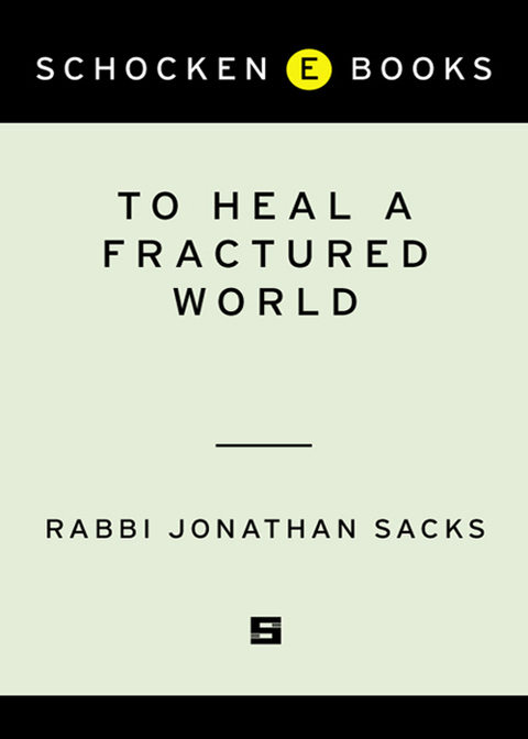 Cover image for book To Heal a Fractured World