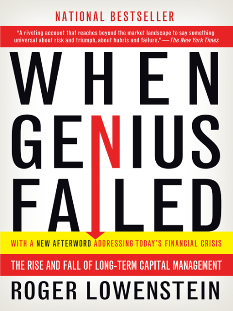 Cover image for book When Genius Failed