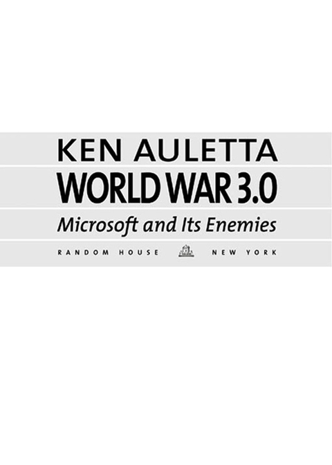 Cover image for book World War 3.0