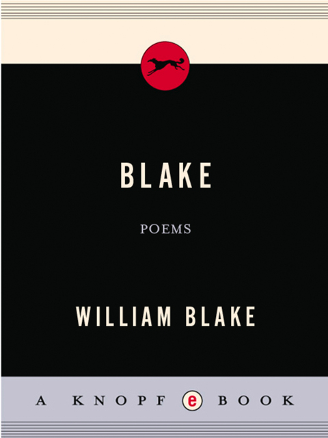 Cover image for book Blake: Poems