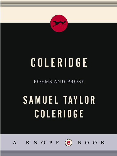 Cover image for book Coleridge: Poems