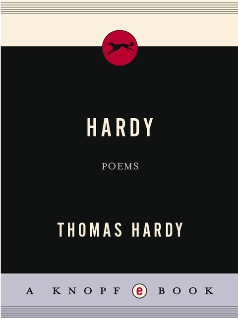 Cover image for book Hardy: Poems