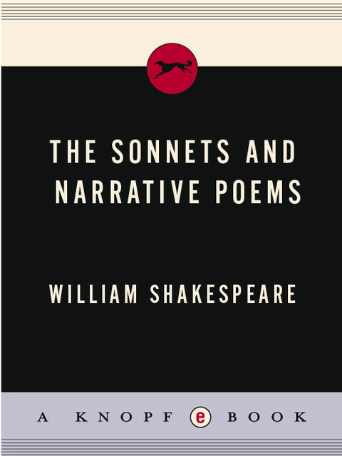 Cover image for book The Sonnets and Narrative Poems of William Shakespeare
