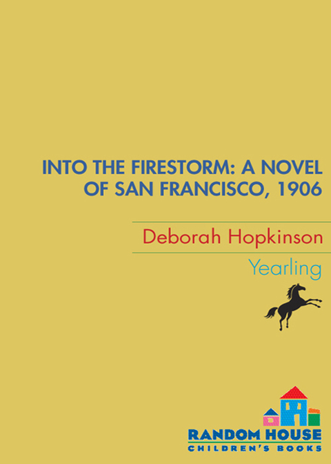 Cover image for book Into the Firestorm: A Novel of San Francisco, 1906