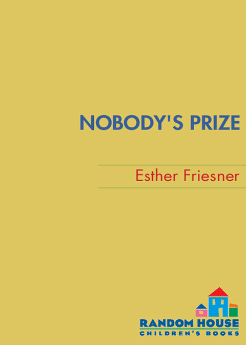 Cover image for book Nobody's Prize