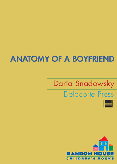 Cover image for book Anatomy of a Boyfriend