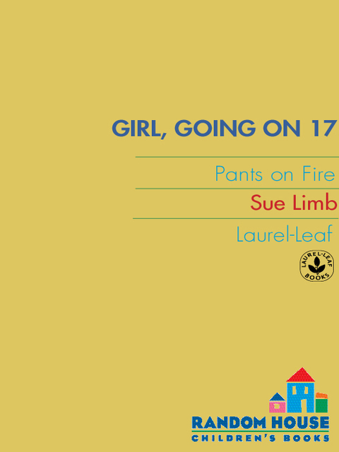 Cover image for book Girl, Going on 17: Pants on Fire