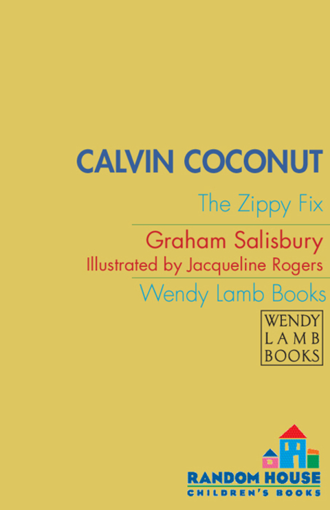 Cover image for book Calvin Coconut: The Zippy Fix