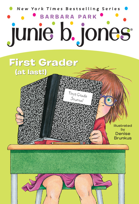 Cover image for book Junie B. Jones #18: First Grader (at last!)