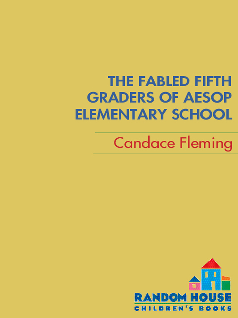 Cover image for book The Fabled Fifth Graders of Aesop Elementary School