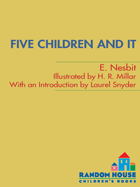 Cover image for book Five Children and It