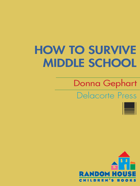 Cover image for book How to Survive Middle School