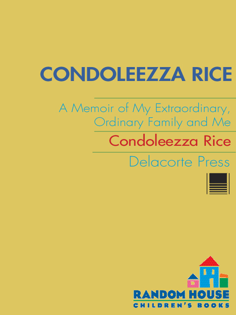 Cover image for book Condoleezza Rice: A Memoir of My Extraordinary, Ordinary Family and Me