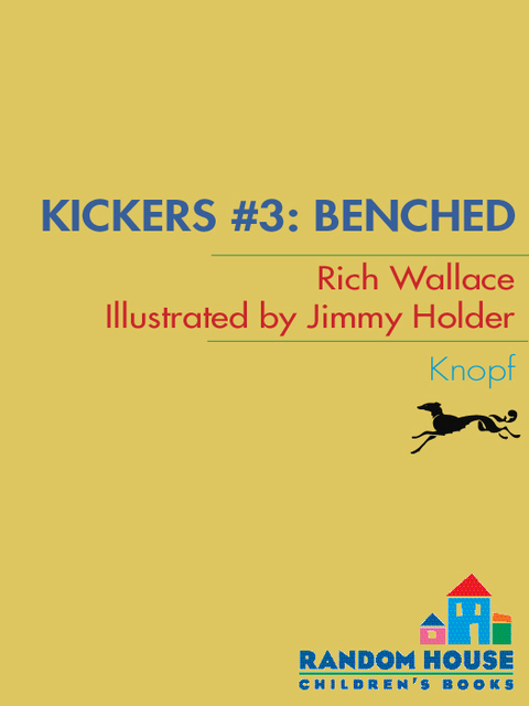 Cover image for book Kickers #3: Benched