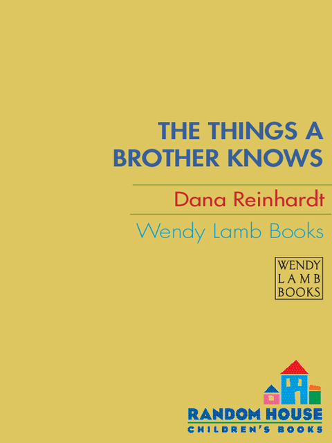 Cover image for book The Things a Brother Knows