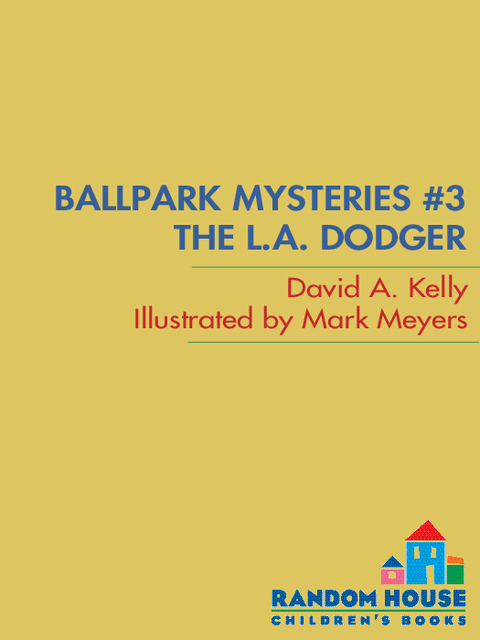 Cover image for book Ballpark Mysteries #3: The L.A. Dodger