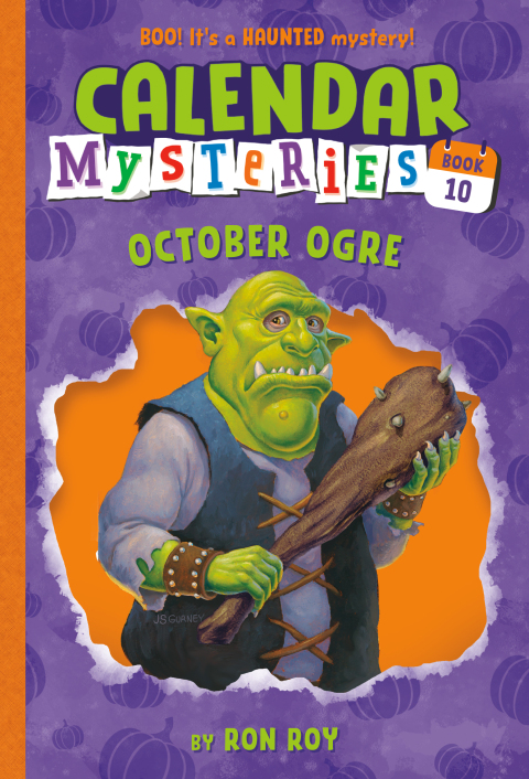 Cover image for book Calendar Mysteries #10: October Ogre