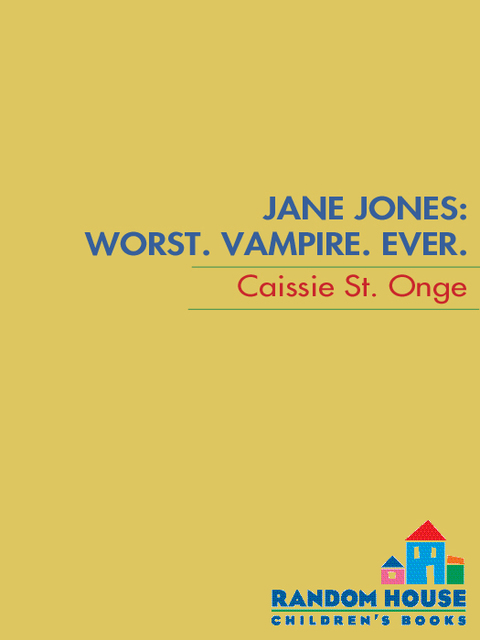 Cover image for book Jane Jones: Worst. Vampire. Ever.