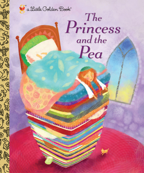 Cover image for book The Princess and the Pea