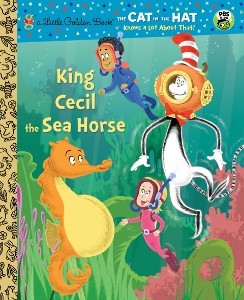 Cover image for book King Cecil the Sea Horse (Dr. Seuss/Cat in the Hat)