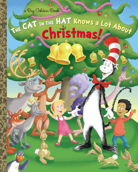Cover image for book The Cat in the Hat Knows A Lot About Christmas! (Dr. Seuss/Cat in the Hat)