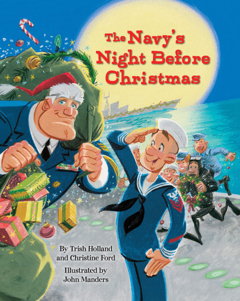 Cover image for book The Navy's Night Before Christmas