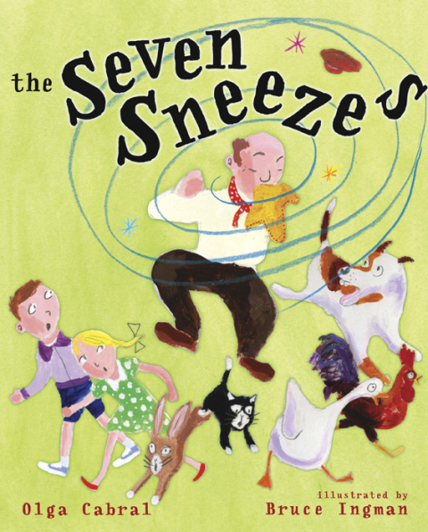 Cover image for book The Seven Sneezes