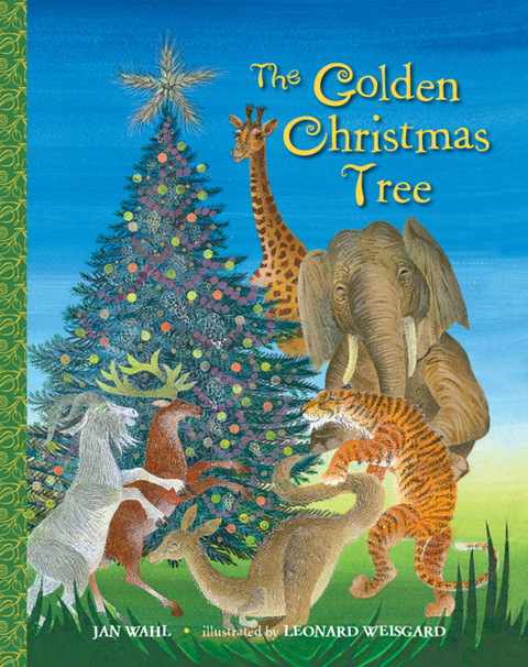 Cover image for book The Golden Christmas Tree